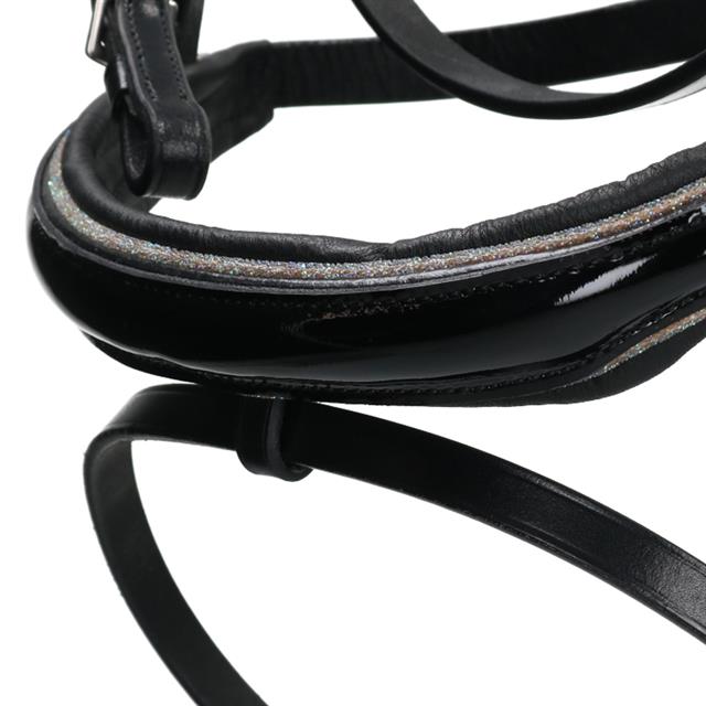 Hoofdstel HORSEGEAR HGLucido Zwart-zwart