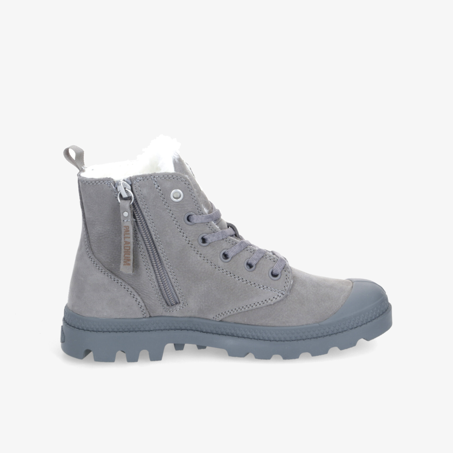 PALLADIUM Pampa HI ZIP WL Damen Winter Boots grau