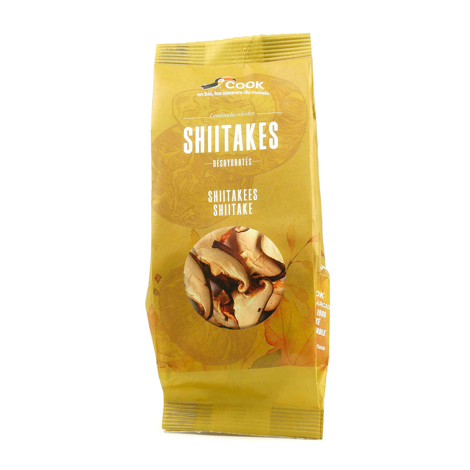 Shiitakes déshydratés bio