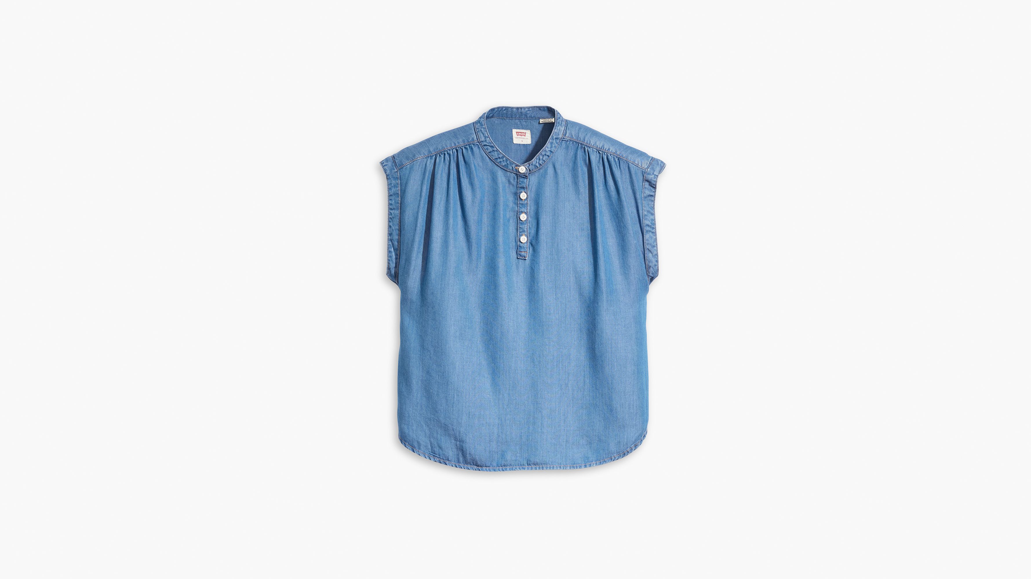 Blouse Jace Lightweight - Vacation Mode 2 - Bleu
