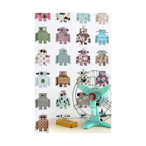 Studio Ditte Behang Robot Bliep Bliep