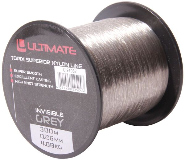 Nylon Ultimate Topix Nylon Invisible Grey (300m)