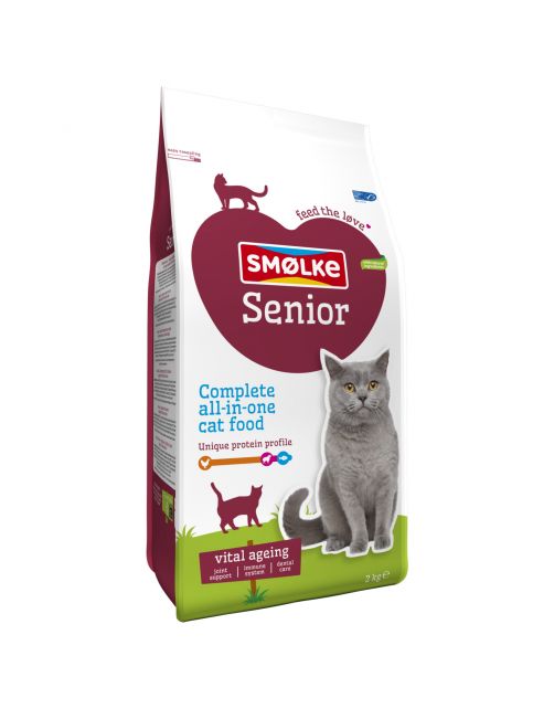 Smolke Cat Senior Kip&Lam&Vis - Kattenvoer