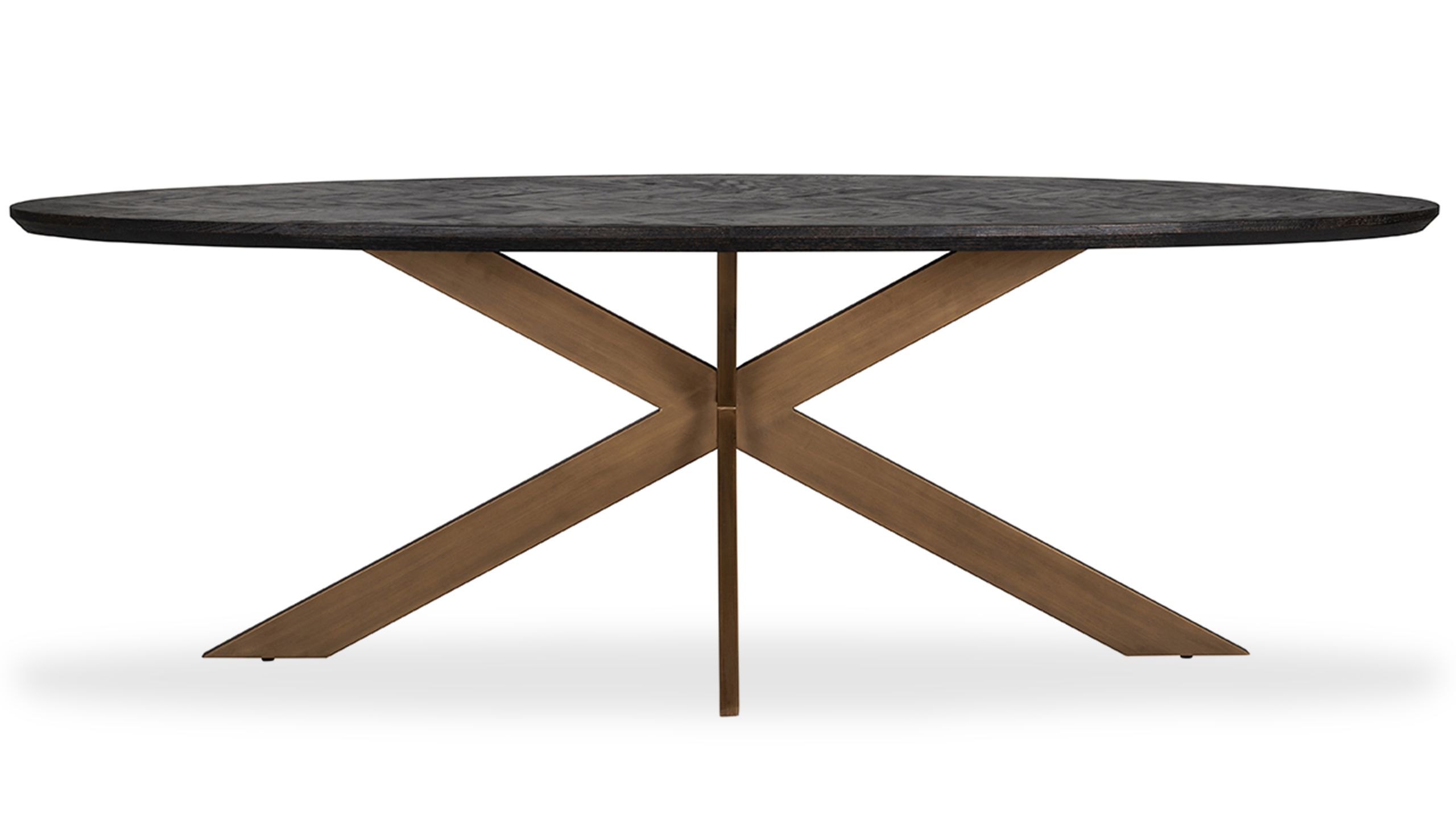 Eettafel Ovaal  Blackbone Brass
