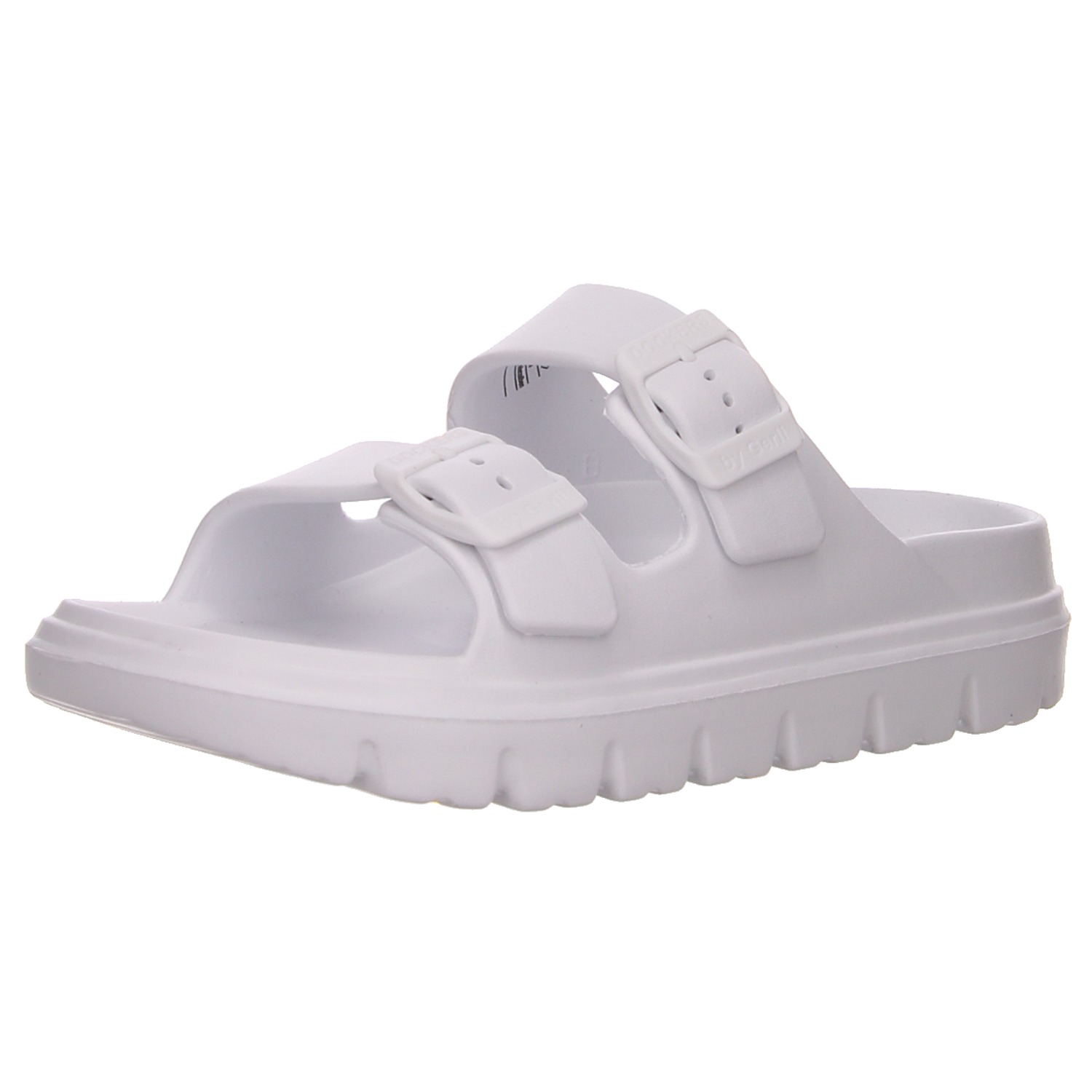 Dockers Pantoletten weiß weiss/weiss kombi