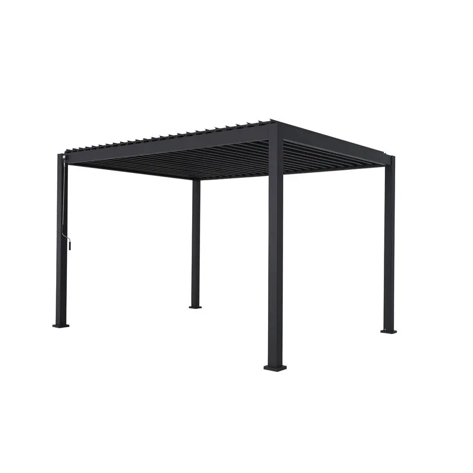 Mirador Deluxe terrasoverkapping 300 x 400 cm antraciet