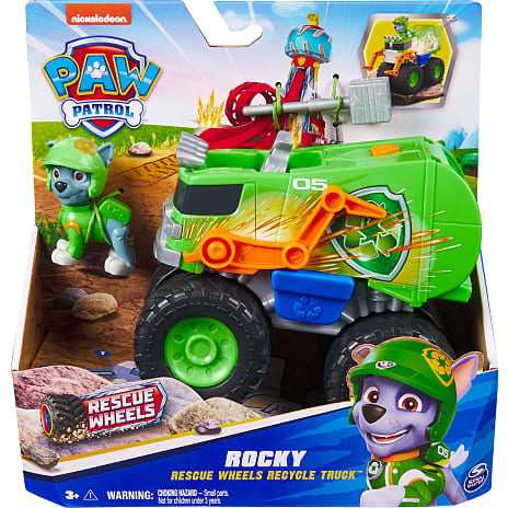 Paw Patrol Rescue Wheels Bulldozer - assorteret