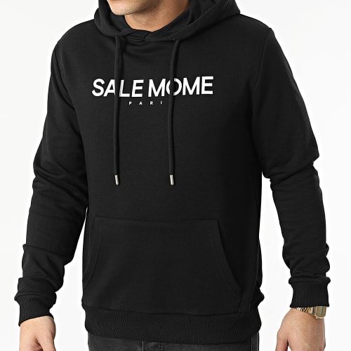 Sweat Capuche Gorille Noir Blanc