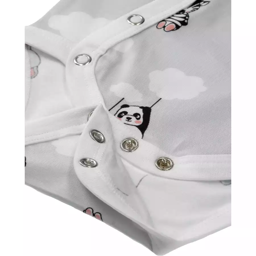 Villervalla Wickelbody Cloud grau