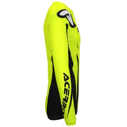 Maillot cross Acerbis MX J-TRACK NASCAR 2024 - Jaune / Noir