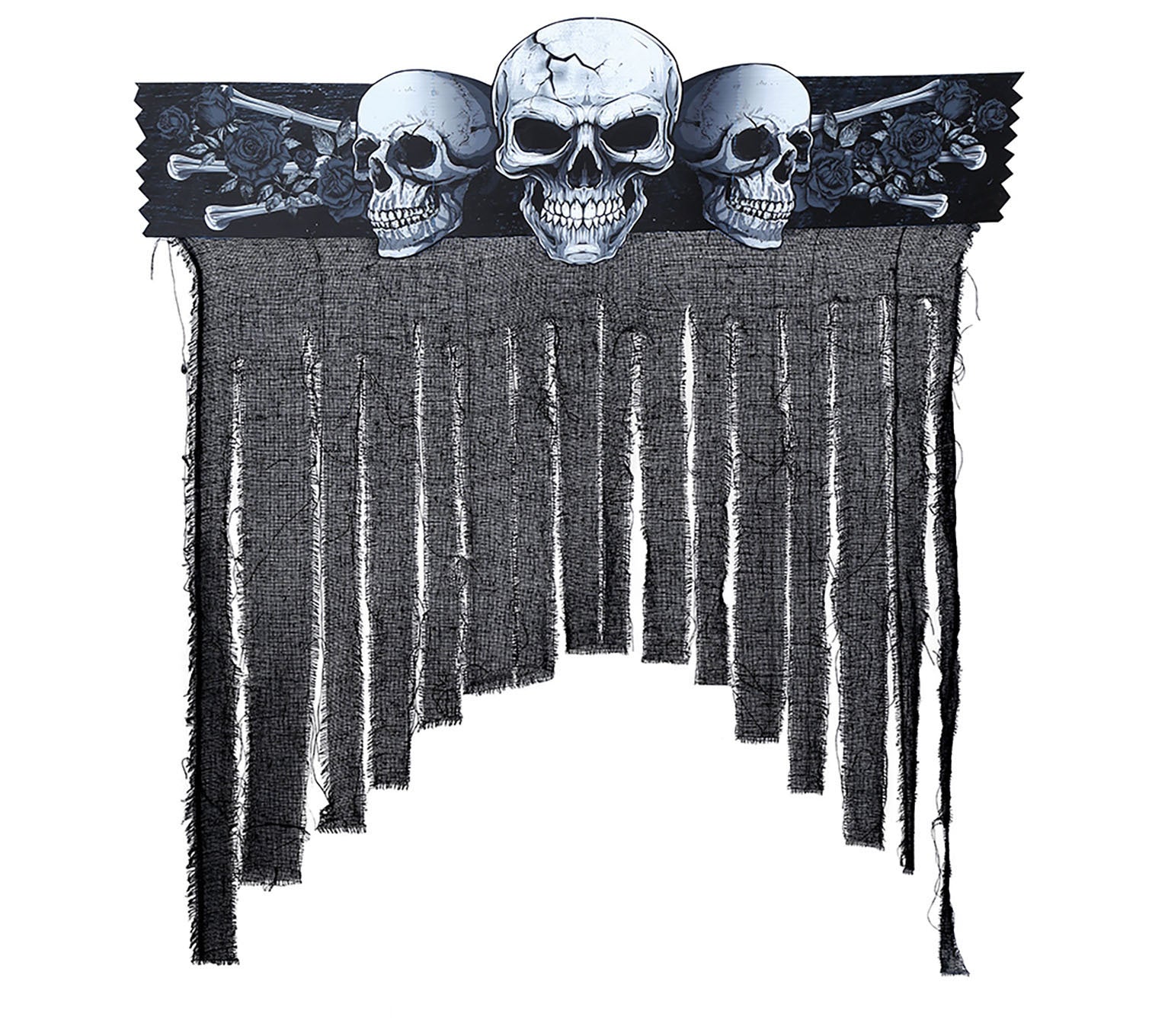 Halloween Deurgordijn Skelet