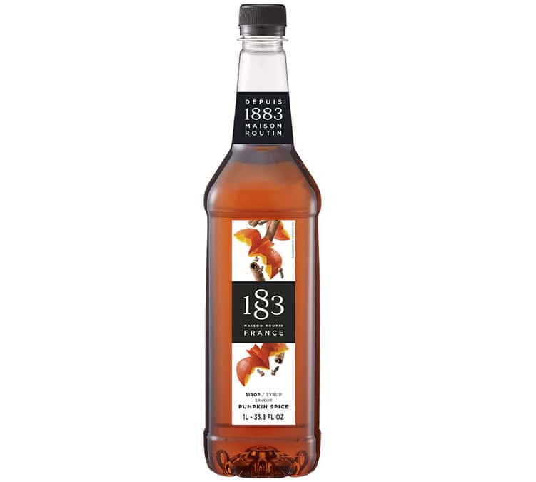 Sirop 1883 Routin Pumpkin Spice - Bouteille plastique - 1L