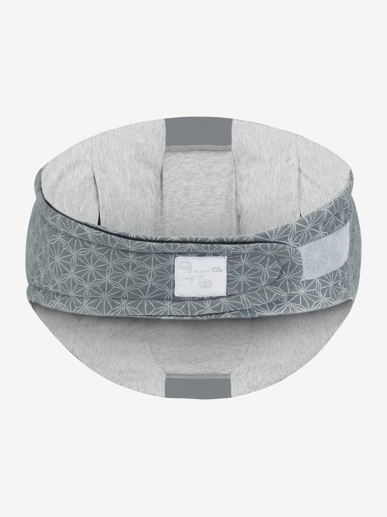 Cinta de descanso para gestantes BABYMOOV Dream Belt, estampa cinza.