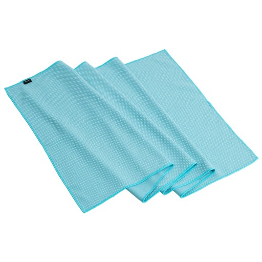 Toalha de ioga antiderrapante Pure2improve azul