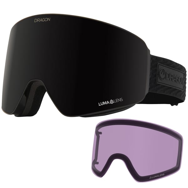 Masque de ski DRAGON PXV MIDNIGHT/LL MIDNIGHT+LL VIOLET