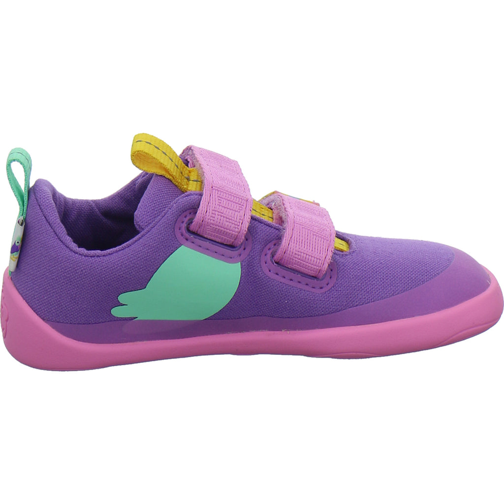 Affenzahn Halbschuhe Mädchen Baumwolle Lucky Violett