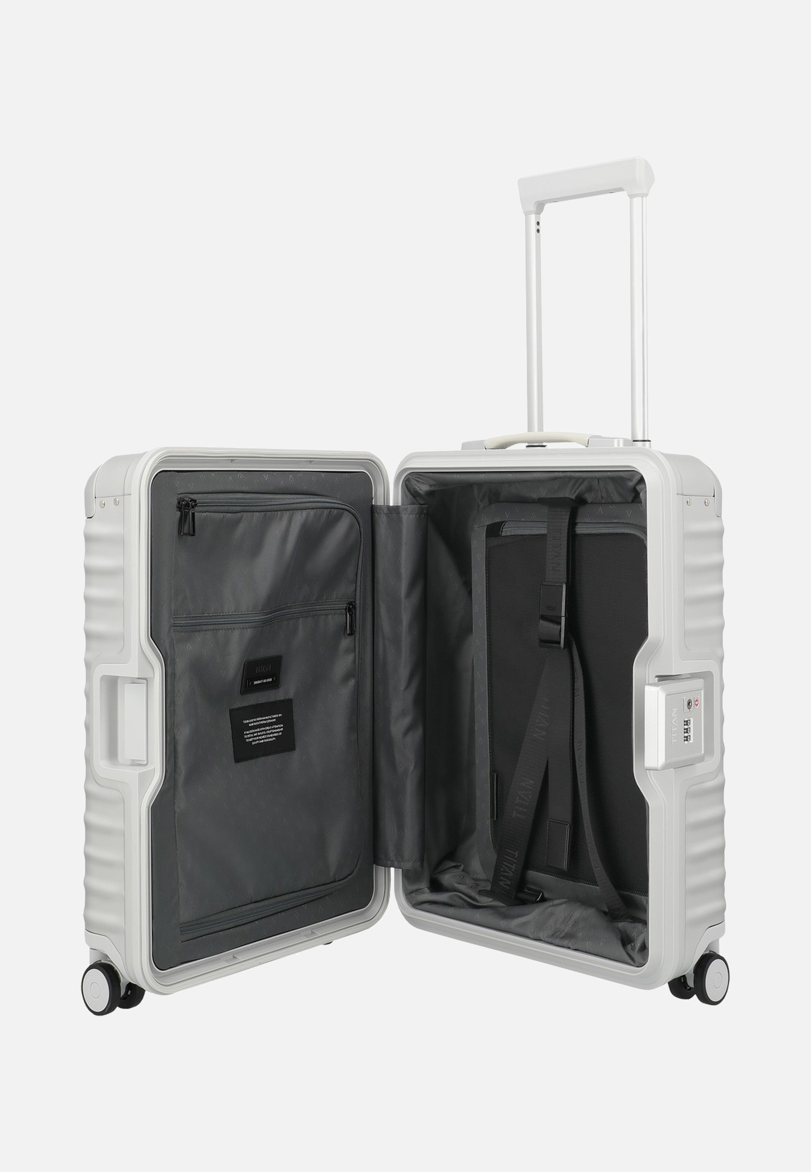 ETERNITY 4w Trolley S23 Silver - Koffer