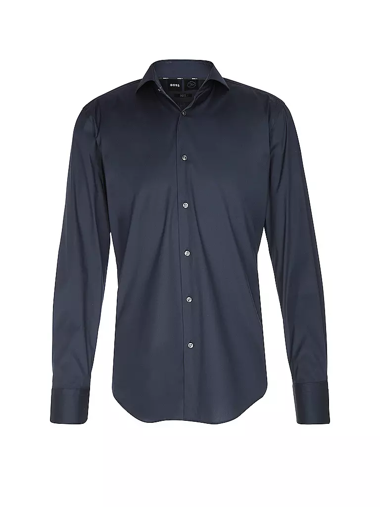 BOSS Hemd Slim Fit P-HANK dunkelblau