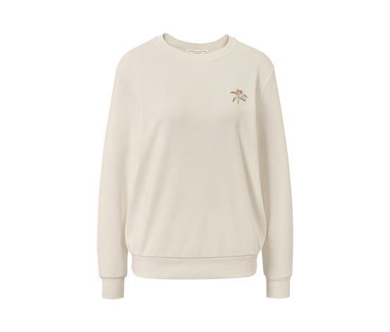Sweatshirt mit Stickerei
