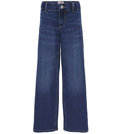 Kids Only Jeans - Noos - KogSølvie - Wide Leg - Dark Blue Denim