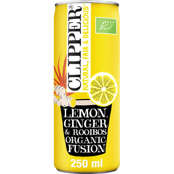 Clipper Lemon, Ginger & Rooibos Organic Fusion 250 ml