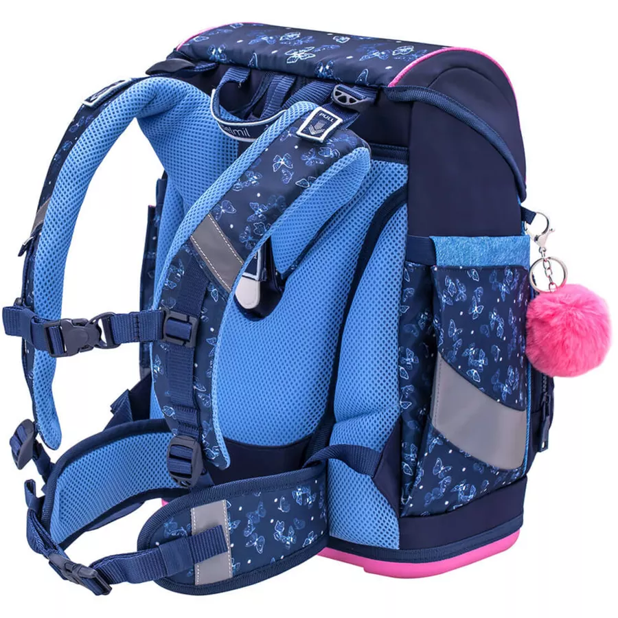 Belmil Schulranzen Premium Smarty Plus Set 5-teilig Sapphire