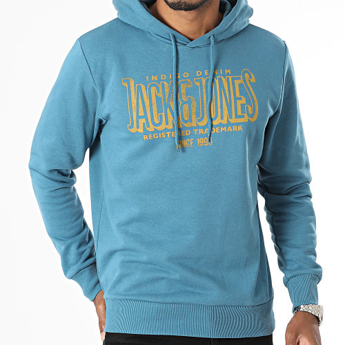 Sweat Capuche Henry Bleu