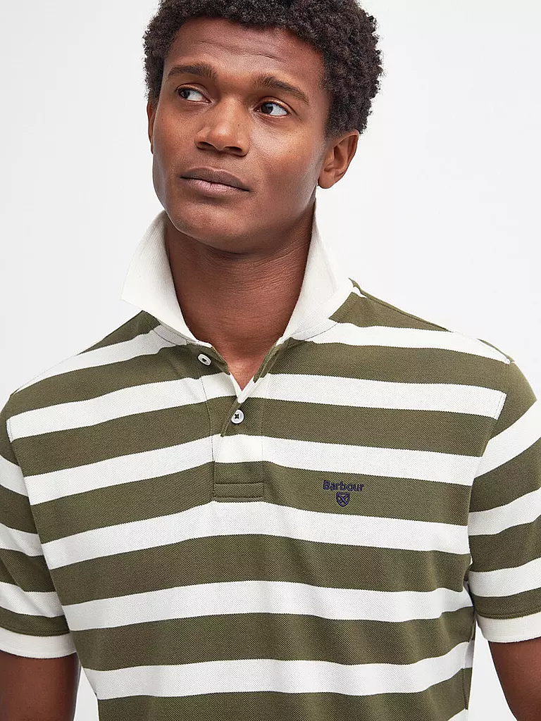 BARBOUR Poloshirt grün