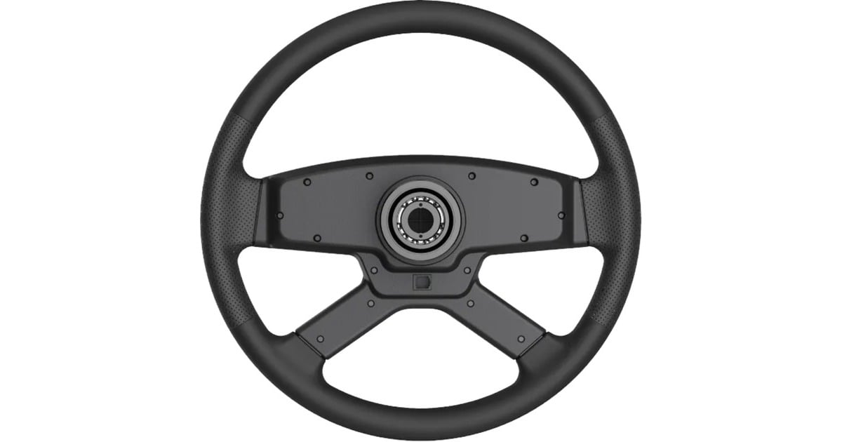 MOZATSW Truck stuur add-on  (Zwart)