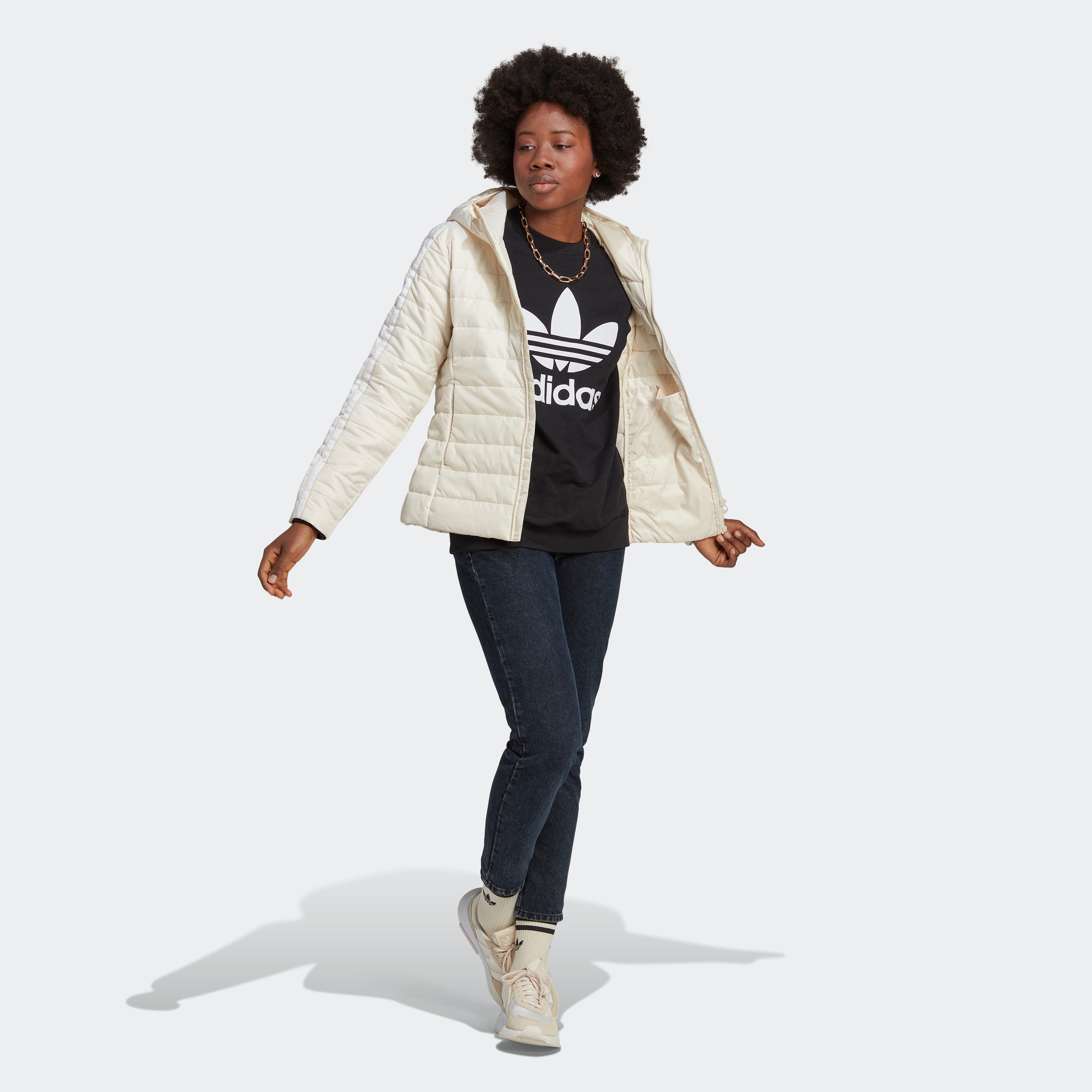 adidas Originals Winterjacke »HOODED PREMIUM SLIM«