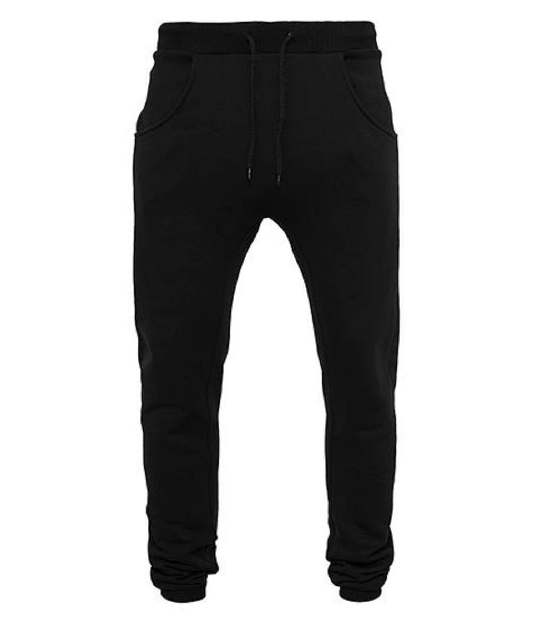 pantalon jogging homme coupe slim - BY013 - noir