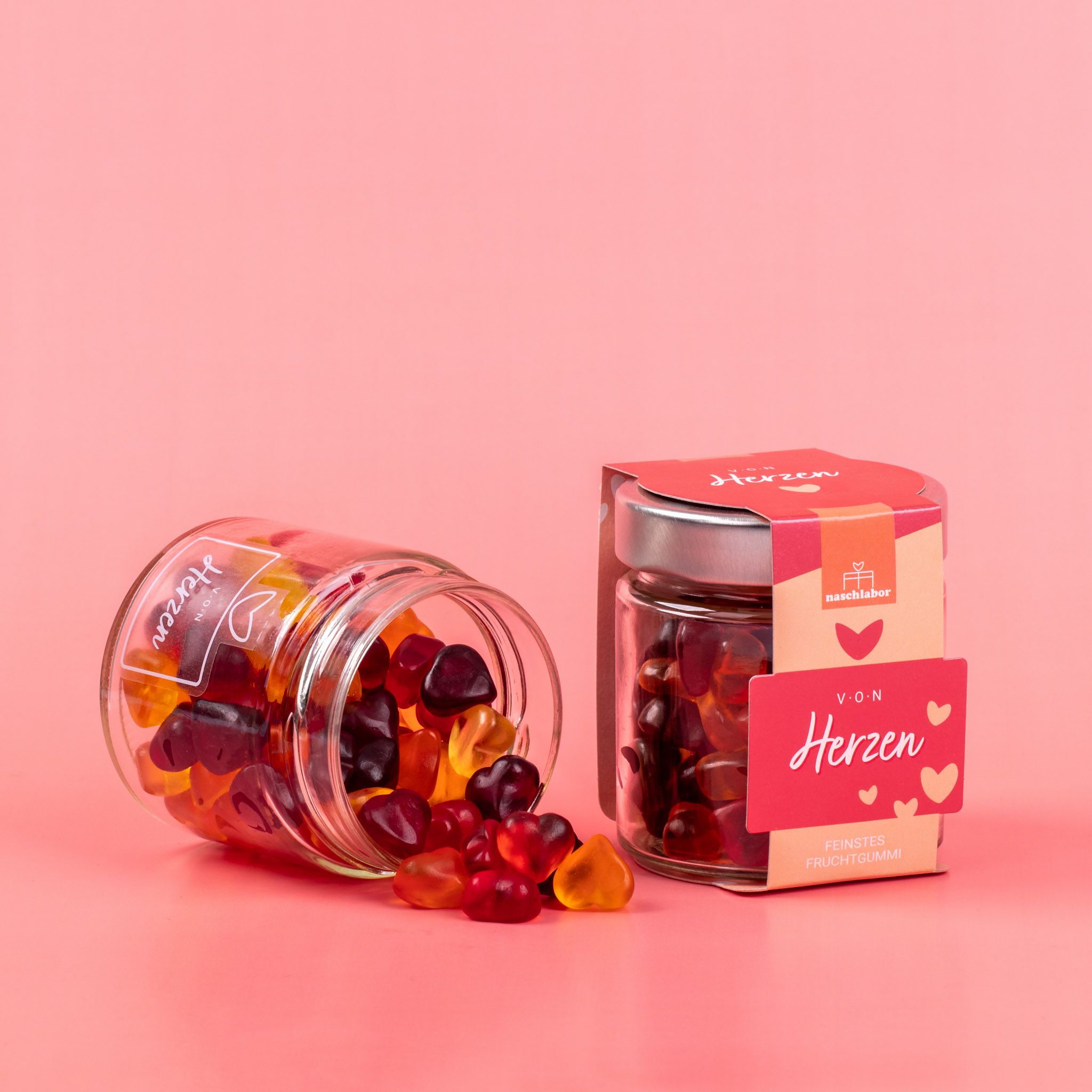 naschlabor Fruchtgummi Von Herzen
