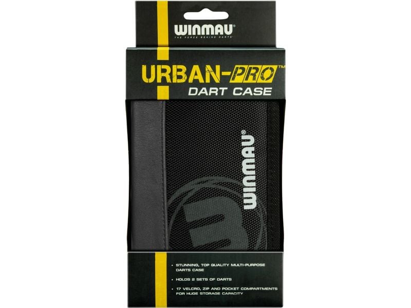 Winmau Darttasche Urban Pro, Schwarz Dart-Etui