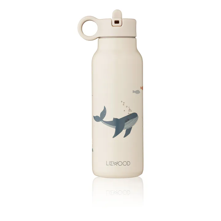 Liewood Gourde Falk en acier inoxydable - 350 ml | Sea creature/Sandy