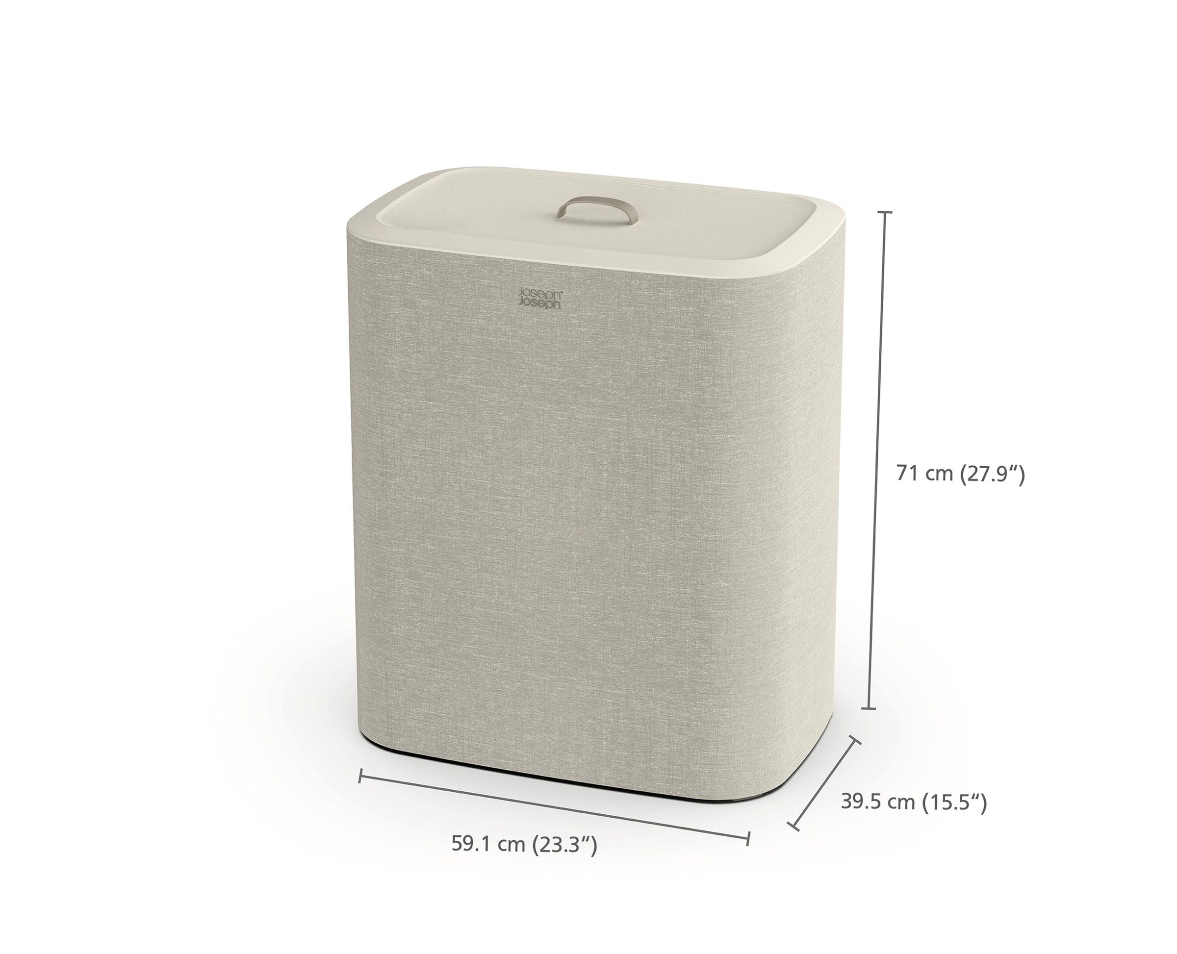 Joseph Joseph Tota Trio Wasmand 90 L - Beige
