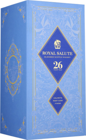 CHIVAS REGAL 26 YEARS ROYAL SALUTE KINGDOM EDITION 70CL
