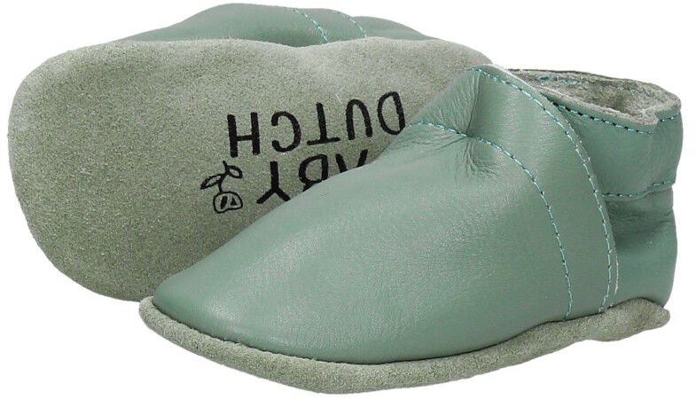Baby Dutch Effen Stone Green petrol
