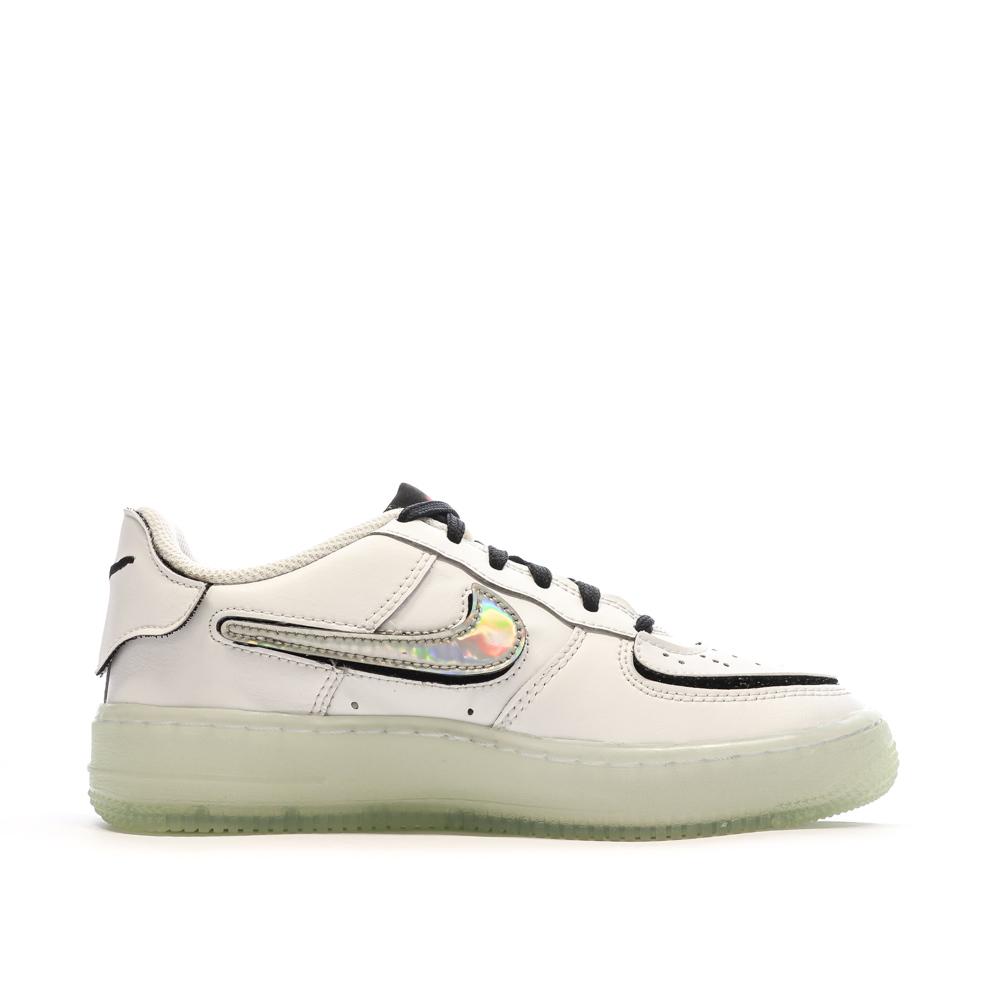Nike Baskets Blanches/Noires Garçon Nike Nike Af1/1