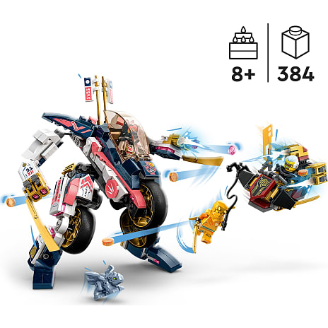 LEGO® NINJAGO® Soras forvandlings-mech-motorcykel 71792