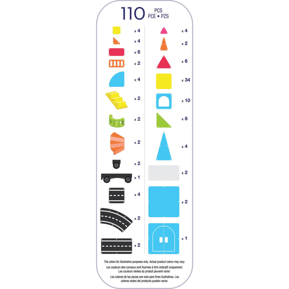 Køb Magna-Tiles® City Center 110 Pcs