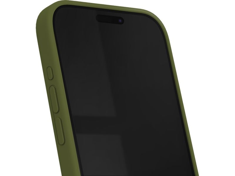 Ideal of Sweden Silicone iPhone 15 Pro Max Khaki Silikon-Backcover für das Apple iPhone 15 Pro Max
