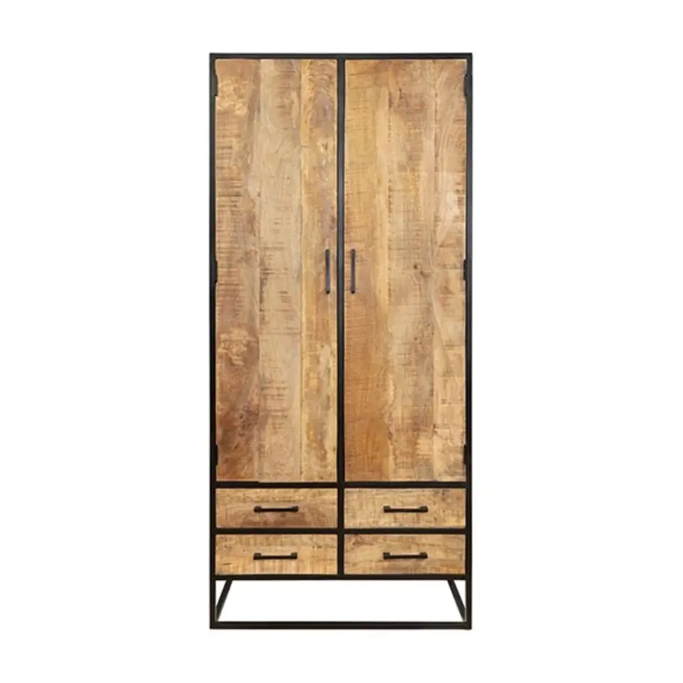 Furndea Morada wandkast industrieel - 45x90x200cm