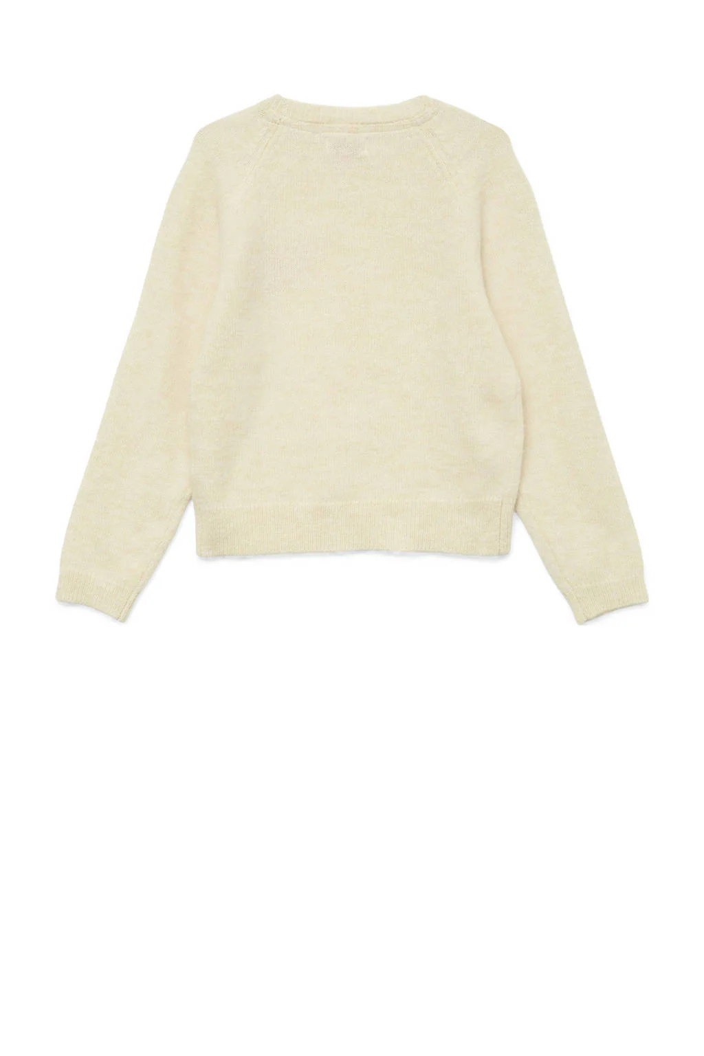 VERO MODA GIRL trui ecru gebreid