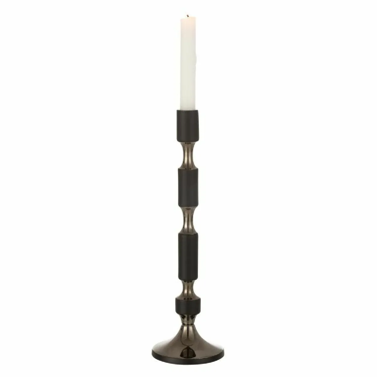 Paris Prix Bougeoir Design Aluminium - Noir/Or