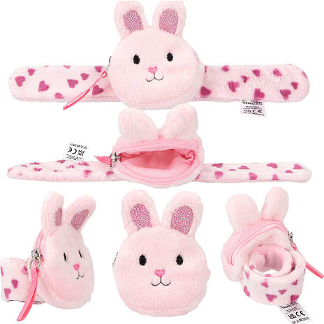 Princess Mimi plysarmbånd m. pung – flere varianter – assorteret