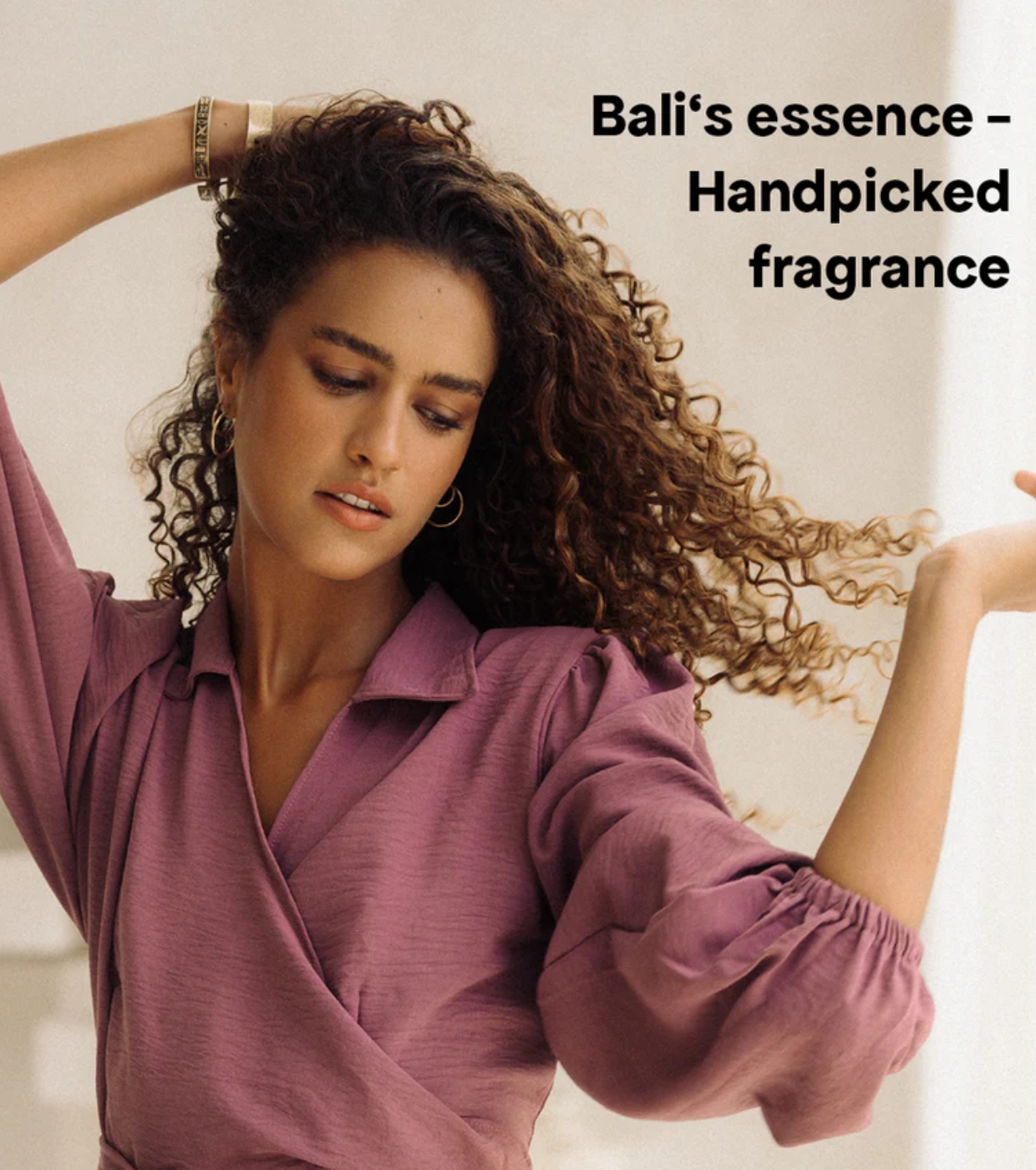 Bali Curls - Spray Protetor Térmico e Definidor de Cachos