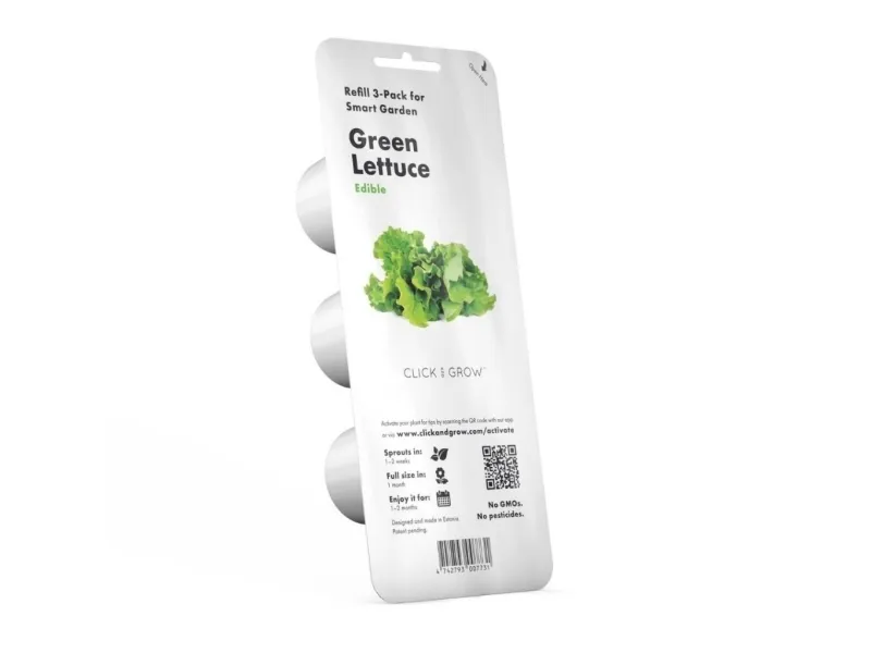 Click and Grow Smart Garden Refill 3-pack - Green Lettuce