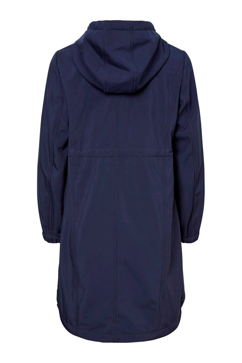 MAMALICIOUS loose fit zwanerschaps- en draagjas MLSHELLA donkerblauw