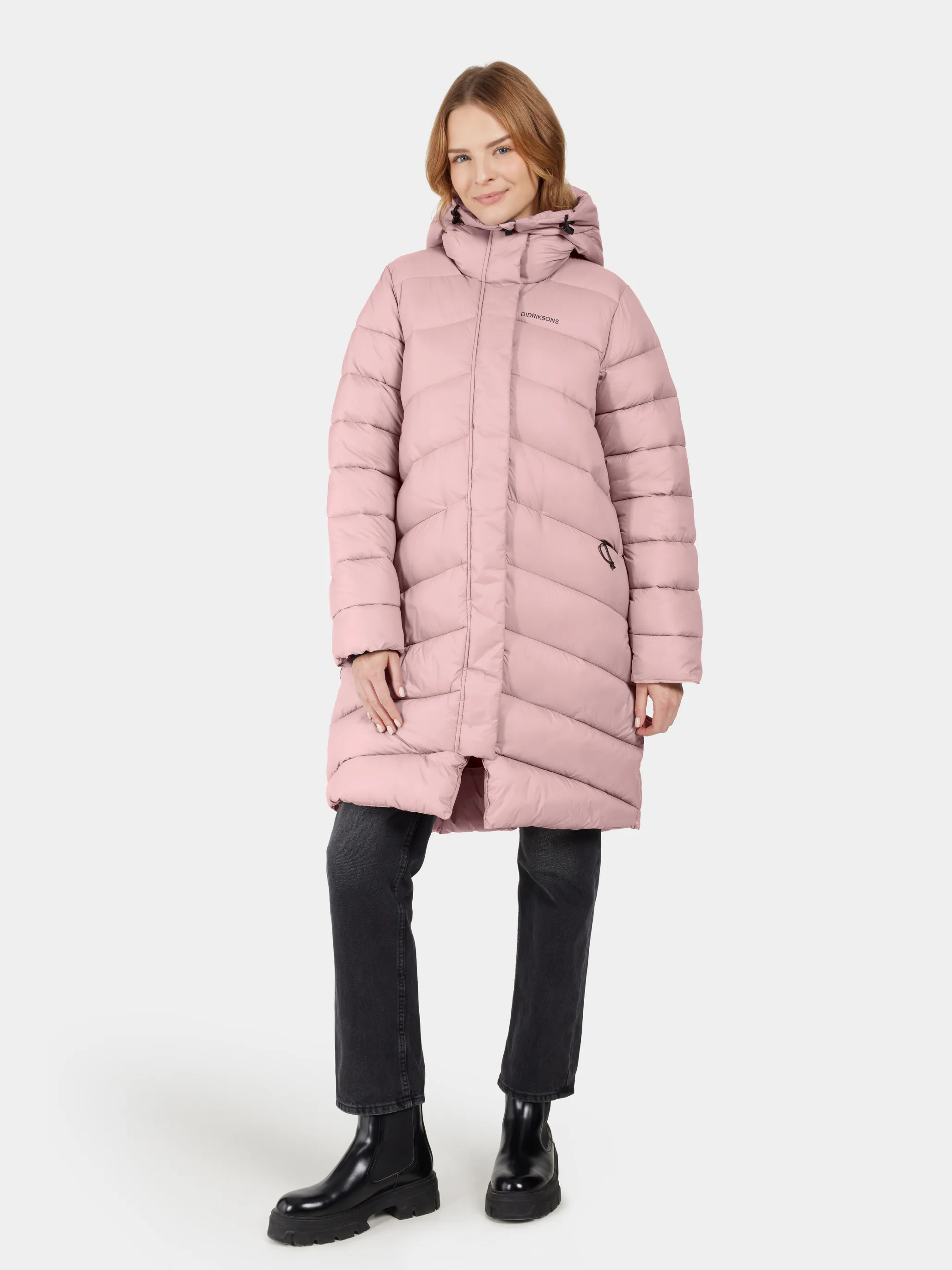 Didriksons Women's Marion Parka Oyster Lilac