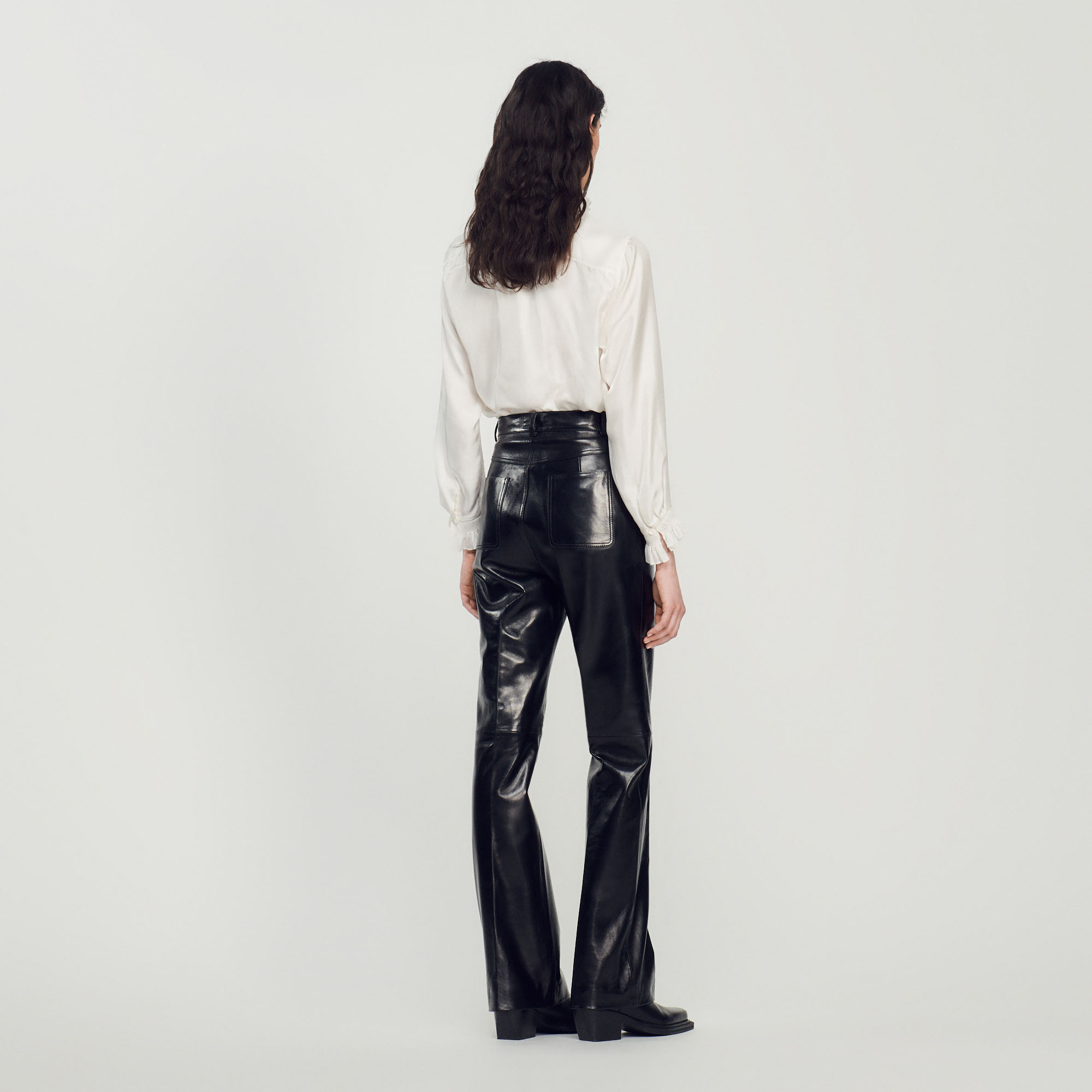 Pantalon en cuir